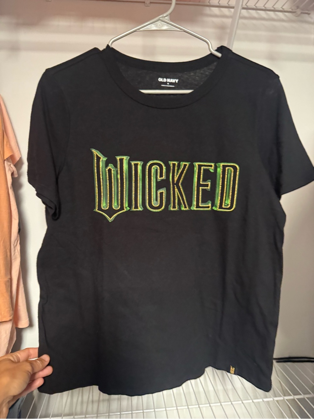 Old Navy Black Crewneck Tee